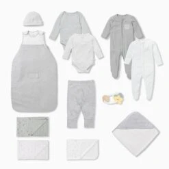 Baby Starter Set -Baby Clothing Shop US 2.5 starter set June20 grey 3 6m Batch2