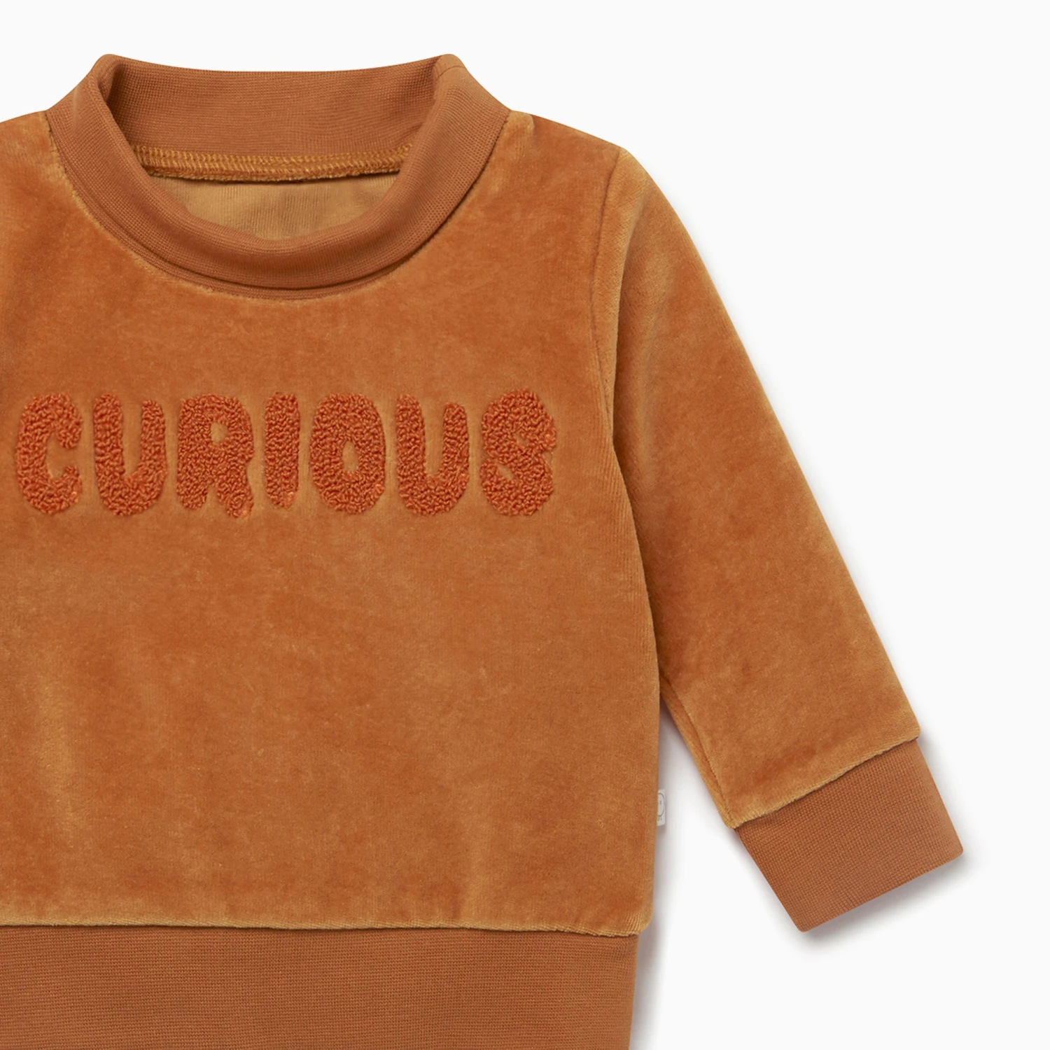 Velour Curious Slogan Sweater 4 Velour Curious Slogan Sweater - Image 2
