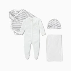 Welcome To Our World Set -Baby Clothing Shop Welcome to the worlds set grey stripe 110f0f51 74ce 4488 834f d30f67d62160
