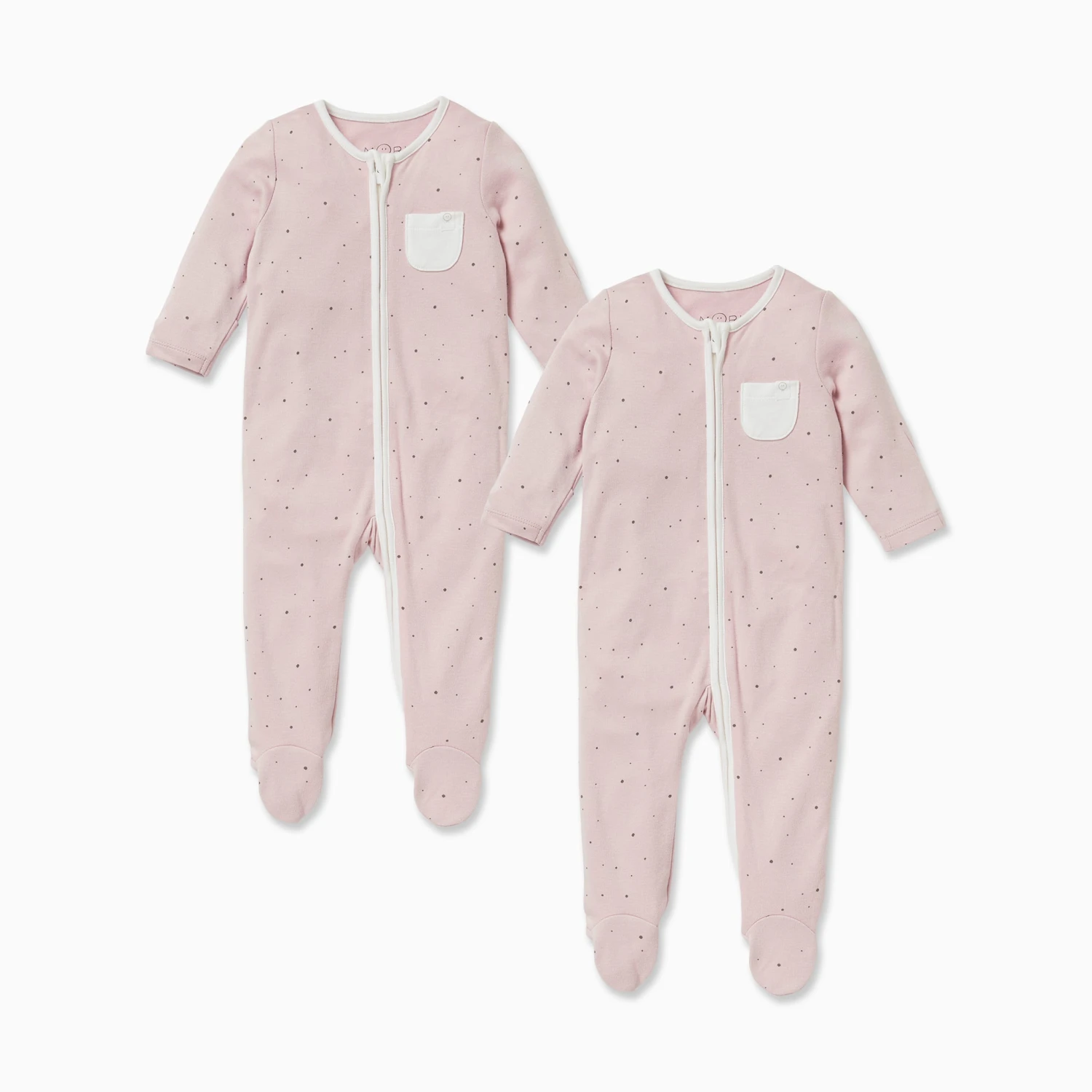 Zip Baby Pajamas 2 Pack 4 Zip Baby Pajamas 2 Pack - Image 2