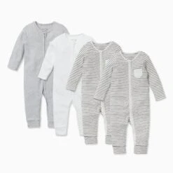 Clever Zip Romper 4 Pack