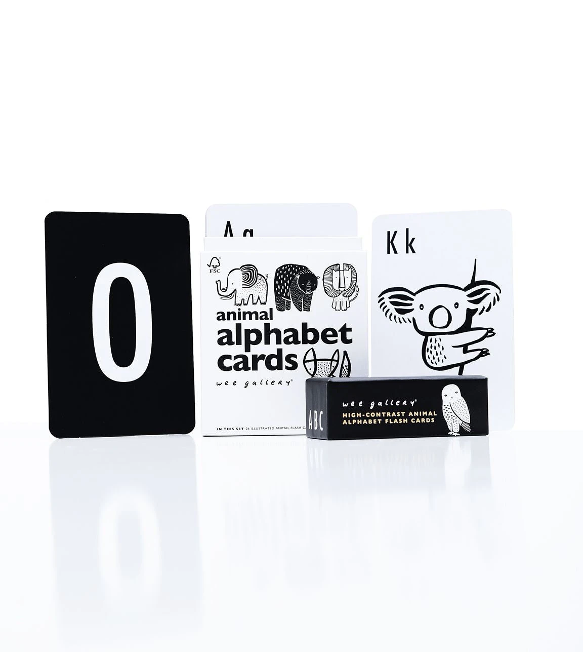 Wee Gallery Jungle Alphabet Cards 5 Wee Gallery Jungle Alphabet Cards - Image 3