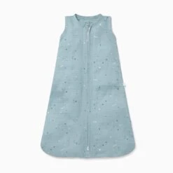 Star Muslin Front Opening Sleep Sack 0.5 TOG