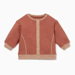 Terracotta & Caramel Dress, Ruffle Tee & Cardigan Day Outfit 15 Terracotta & Caramel Dress, Ruffle Tee & Cardigan Day Outfit -Baby Clothing Shop cardigan terracotta earth collection 4