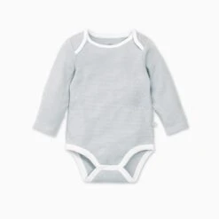 Long Sleeve Bodysuit -Baby Clothing Shop longsleeve bodysuit bluestripe core