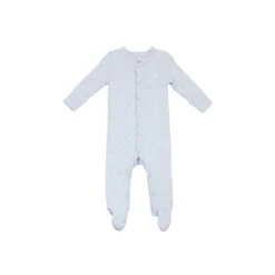 Premature Baby Set -Baby Clothing Shop organic bamboo cotton baby FO Sleepsuit grey WEB