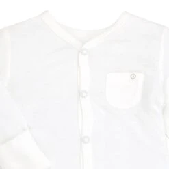 Personalized Snap Romper -Baby Clothing Shop organic bamboo cotton baby FO sleepsuit white personalisation 53eb7a76 f4c0 42fc bfc6 4d10663720ce