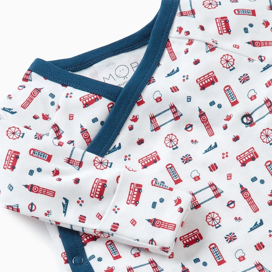 Mini London Kimono Bodysuit 4 Mini London Kimono Bodysuit - Image 2