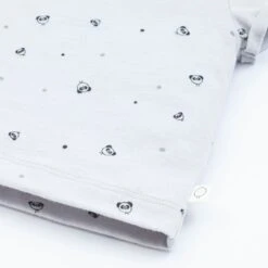 Mini MORI Panda T-Shirt 11 Mini MORI Panda T-Shirt -Baby Clothing Shop organic cotton baby miniMORITshirt closeup2