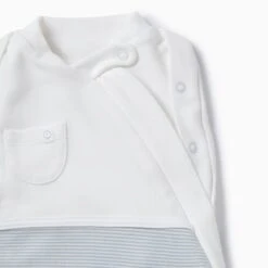 Newborn Baby Swaddle Sack -Baby Clothing Shop organic cotton bamboo baby clever swaddlebag blue crop 2