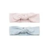 Headband 2 Pack 2 Headband 2 Pack -Baby Clothing Shop organic cotton bamboo baby headband stardust blue