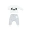 Panda Pyjama Set 1 Panda Pyjama Set -Baby Clothing Shop organic cotton bamboo baby panda PJ set