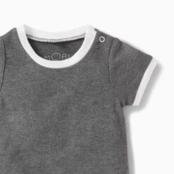 Lunar Romper One-Piece -Baby Clothing Shop organic cotton bamboo baby summer sleepsuit lunar detail 6e89ce54 c30e 458b 9d4d a9c0631ca196