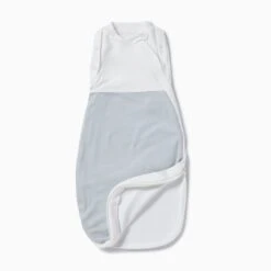 Newborn Baby Swaddle Sack -Baby Clothing Shop organic cotton bamboo baby swaddlebag No pocket blue detail