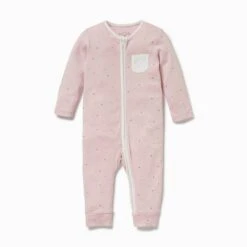 Clever Zip Romper -Baby Clothing Shop organic cotton bamboo baby zipup sleepsuit stardust footless e794ba7c eff9 438e 9c85 06d081a9f2a7