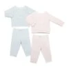 Snoozy PJs Set 1 Snoozy PJs Set -Baby Clothing Shop organic cotton bamboo snoozy pj grey blush
