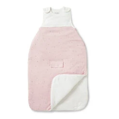 Clever Winter Sleep Sack 2.5 TOG -Baby Clothing Shop organic cotton sleeping bag stardust open