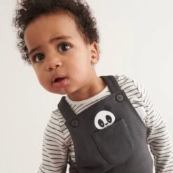 Panda Overalls & Long Sleeve Tee Outfit -Baby Clothing Shop panda daywear dungarees 048 WEB 8ff7c82c f1a9 47aa b9f3 ee284a71e5d0