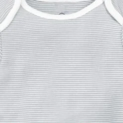 Long Sleeve Bodysuit -Baby Clothing Shop personalisation long sleeve bodysuit blue stripe 1