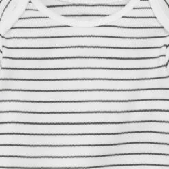 Long Sleeve Bodysuit -Baby Clothing Shop personalisation pop up Bodysuit Grey stripes
