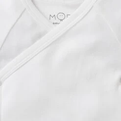 Short Sleeve Kimono Bodysuit -Baby Clothing Shop personalisation short sleeve kimono bodysuit white