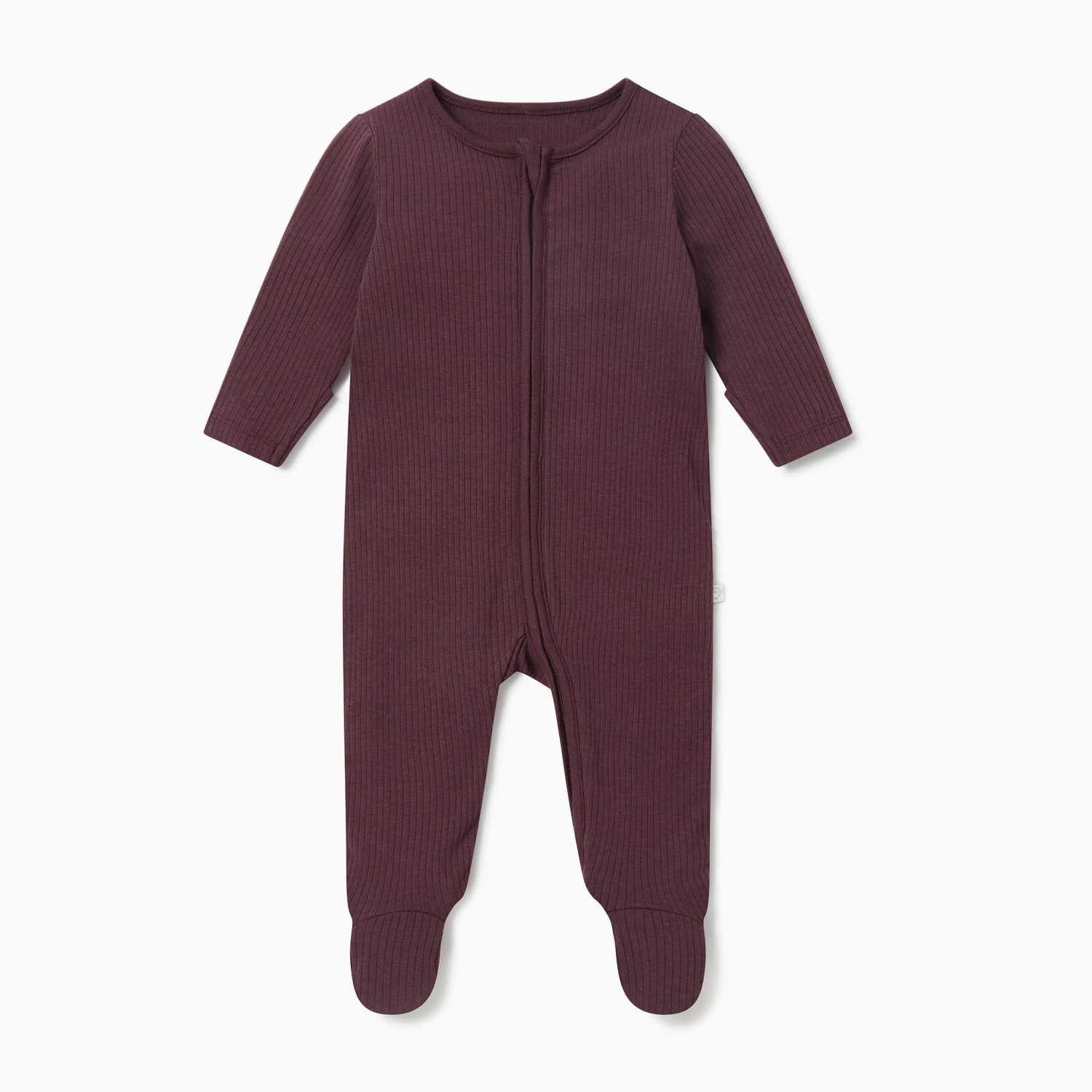 Ribbed Zip-Up Baby Pajamas 10 Ribbed Zip-Up Baby Pajamas - Image 8