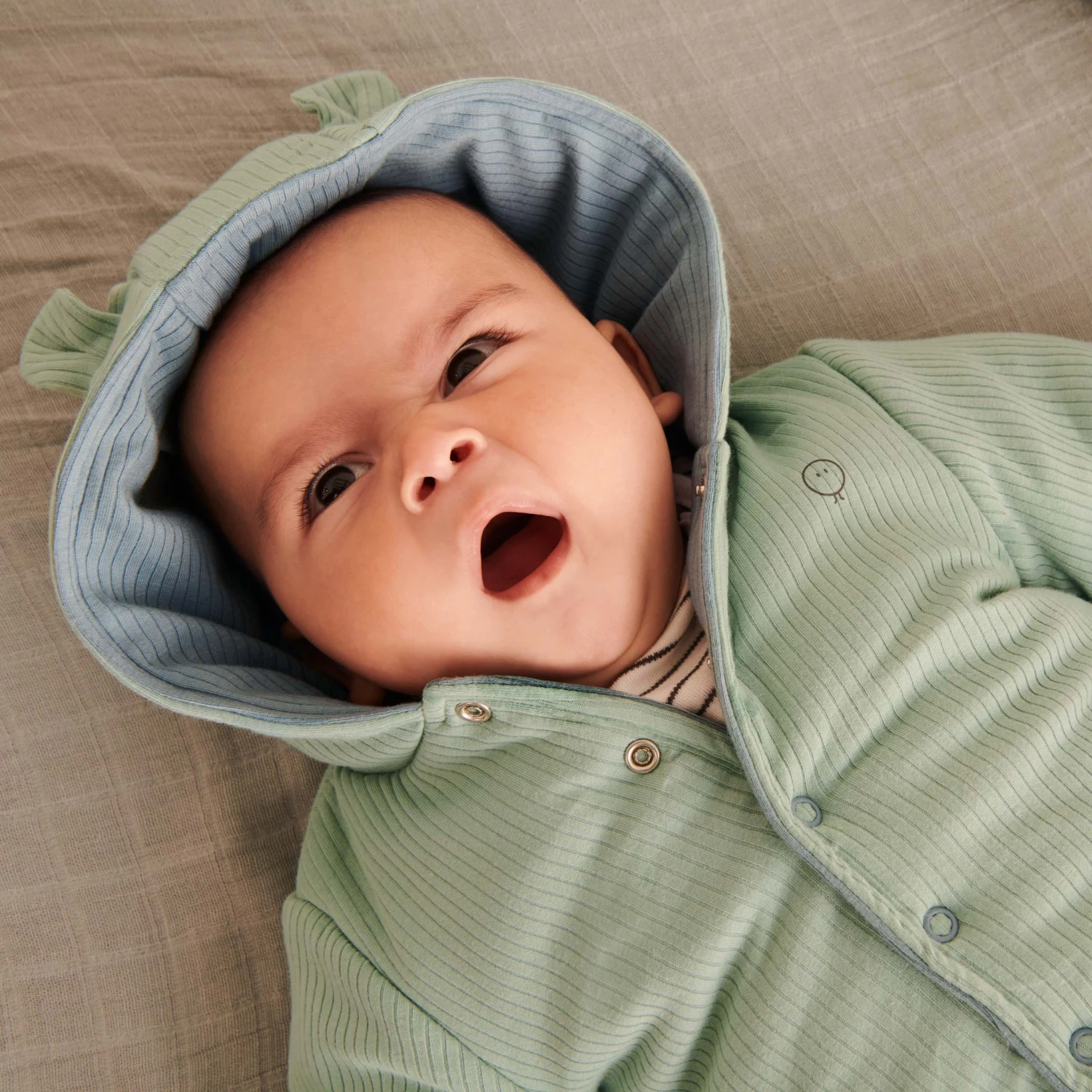 Ribbed Reversible Coat & Snood Set 7 Ribbed Reversible Coat & Snood Set - Image 5