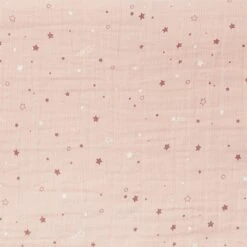 Star Muslin Front Opening Sleep Sack 0.5 TOG -Baby Clothing Shop star collection blush